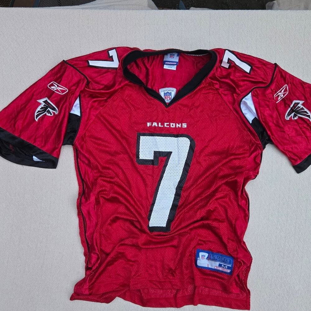 red atlanta falcons #7 football jersey
